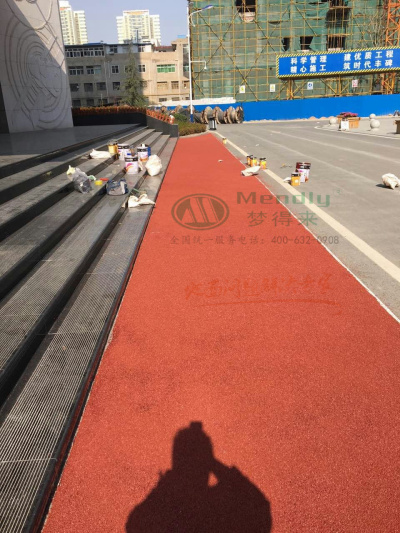 航天五一〇所 军垦路街道彩色路面