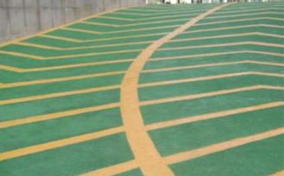 军垦路街道止滑车道材料